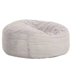 HomeStock Bala Pouf 150 cm in schiuma e pelliccia sintetica