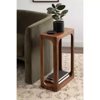 Tavolino sottile in legno Dahl Kate e Laurel