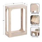Tavolino sottile in legno Dahl Kate e Laurel