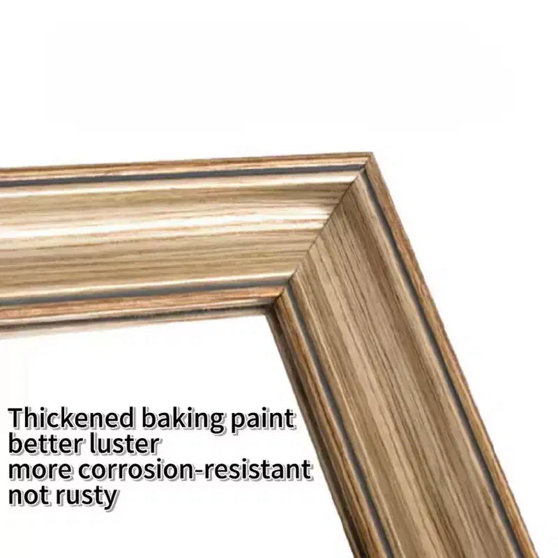 Specchio Whisen a figura intera da pavimento o da parete con cornice in legno, 32*70