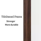 Specchio Whisen a figura intera da pavimento o da parete con cornice in legno, 32*70