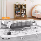Acekool Libreria per Bambini a 3 Livelli e Mobile Contenitore per Giocattoli, Organizzatore Multi-Scomparto per Camera da Letto, Sala Giochi, Aule, Confezione da 2