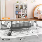 Acekool Libreria per Bambini a 3 Livelli e Mobile Contenitore per Giocattoli, Organizzatore Multi-Scomparto per Camera da Letto, Sala Giochi, Aule, Confezione da 2