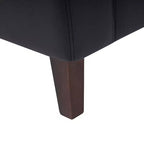 Flash Furniture HERCULES Artemis Set da 3 pezzi per reception imbottito, 8 prese CA/4 porte USB/4 porte USB-C e gambe in legno noce con piedini regolabili