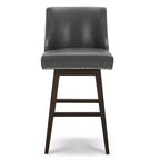 Sgabelli da bar girevoli Spruce&Spring 30 con altezza da bancone imbottiti
