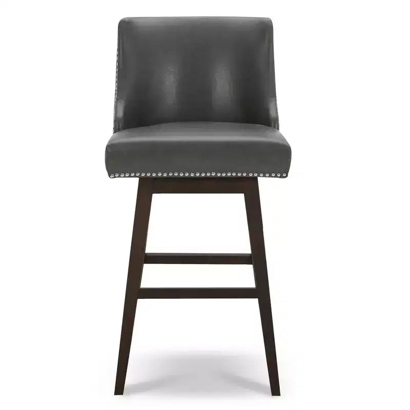 Sgabelli da bar girevoli Spruce&Spring 30 con altezza da bancone imbottiti