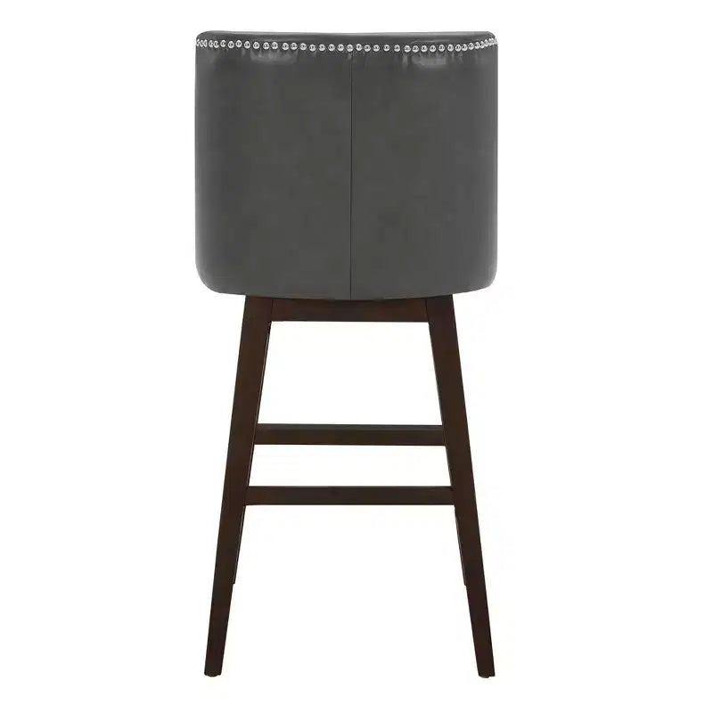 Sgabelli da bar girevoli Spruce&Spring 30 con altezza da bancone imbottiti