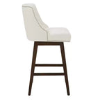 Sgabelli da bar girevoli Spruce&Spring 30 con altezza da bancone imbottiti