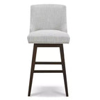 Sgabelli da bar girevoli Spruce&Spring 30 con altezza da bancone imbottiti