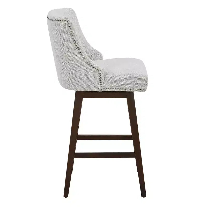 Sgabelli da bar girevoli Spruce&Spring 30 con altezza da bancone imbottiti
