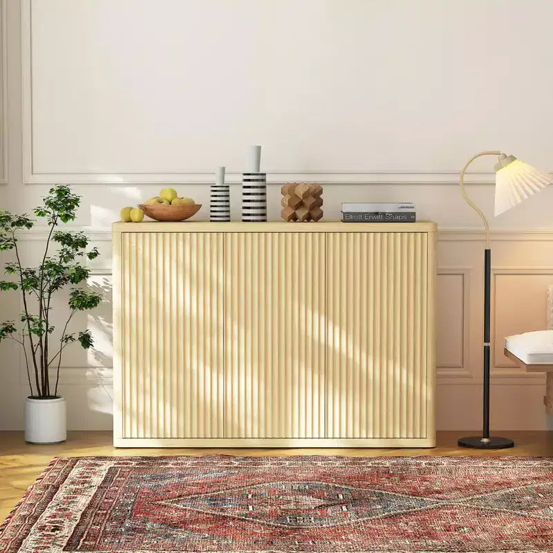 46.7 Credenza Buffet, Mobile Bar per Ingresso, Mobile TV, Armadio/Dispensa in Legno per Cucina Soggiorno