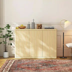 46.7 Credenza Buffet, Mobile Bar per Ingresso, Mobile TV, Armadio/Dispensa in Legno per Cucina Soggiorno