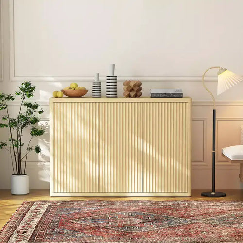 46.7 Credenza Buffet, Mobile Bar per Ingresso, Mobile TV, Armadio/Dispensa in Legno per Cucina Soggiorno