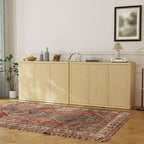 46.7 Credenza Buffet, Mobile Bar per Ingresso, Mobile TV, Armadio/Dispensa in Legno per Cucina Soggiorno