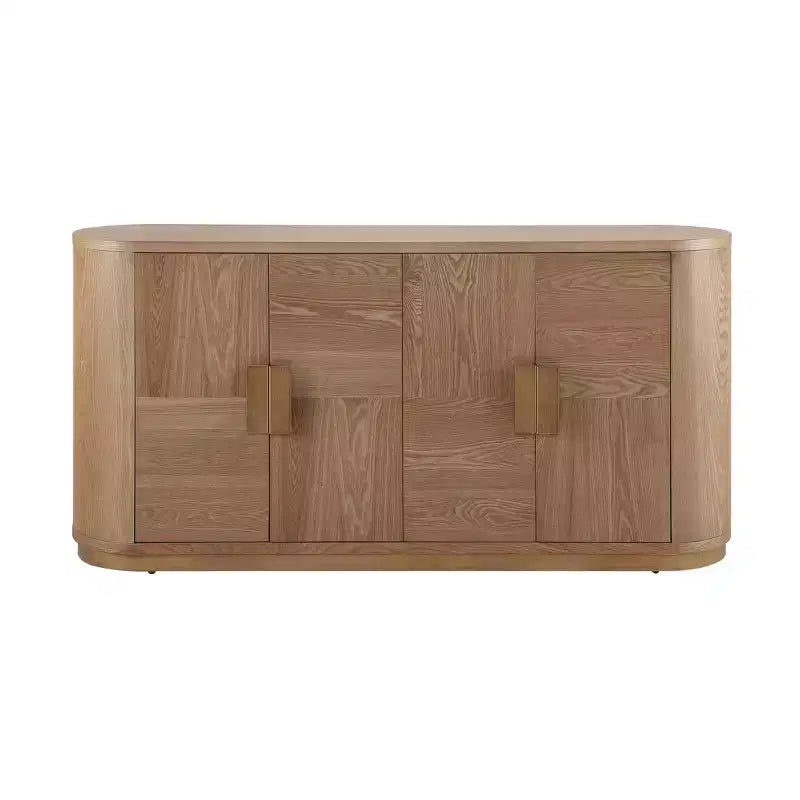 Christopher Knight Home Arvenia, credenza a buffet moderna da 58,3'' con 4 ante e ripiani regolabili