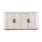Christopher Knight Home Arvenia, credenza a buffet moderna da 58,3'' con 4 ante e ripiani regolabili