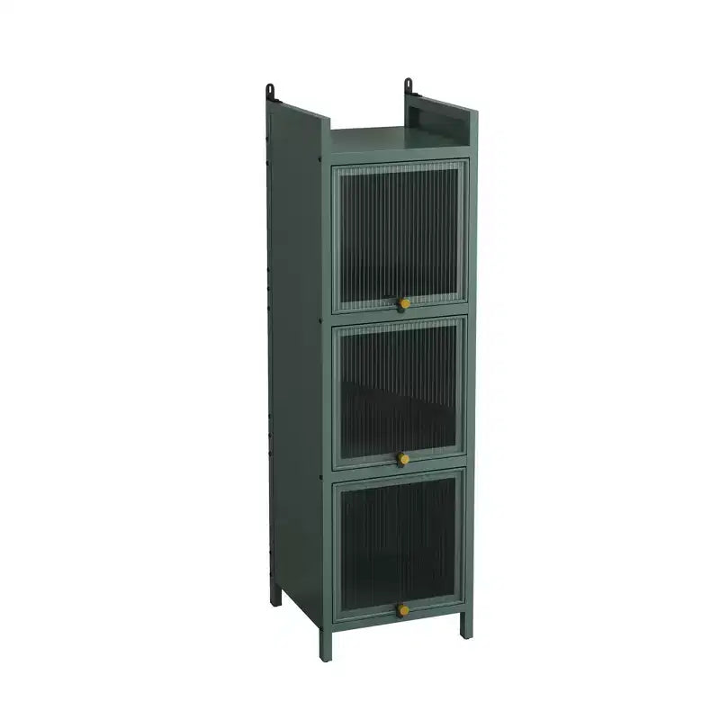 Mobiletto da bagno Okak Modern a 3/4 ripiani, armadietto da pavimento per bagno, soggiorno, camera da letto e cucina