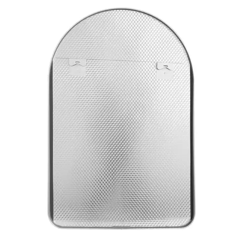 MAYEERTY Specchio da Parete con Bordo Sottile in Lega di Alluminio Angolo Retto Rettangolare Oro 38x26x1 pollici Biadesivo