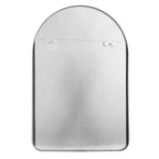 MAYEERTY Specchio da Parete con Bordo Sottile in Lega di Alluminio Angolo Retto Rettangolare Oro 38x26x1 pollici Biadesivo