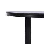 Tavolo da pranzo rotondo in legno MAYEERTY 45 per 4 persone, tavolo da cucina e sala da pranzo moderno in stile rustico