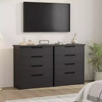 Cassettiera per camera da letto con 4 cassetti, in legno, per armadio, unità di archiviazione per corridoio, soggiorno e ufficio