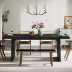 Tribesigns Tavolo da Pranzo per 6-8 Persone, Tavolo da Cucina Moderno da 70,9" per Cena, per Sala da Pranzo, Soggiorno