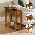 HomeStock Tavolino da Salotto 24 pollici H, Marrone, Legno, a Cuneo, 1 pezzo