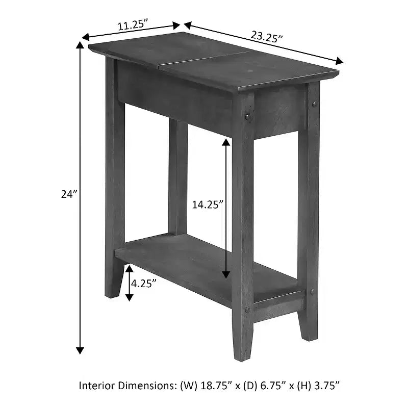 HomeStock Tavolino da Salotto 24 pollici H, Marrone, Legno, a Cuneo, 1 pezzo