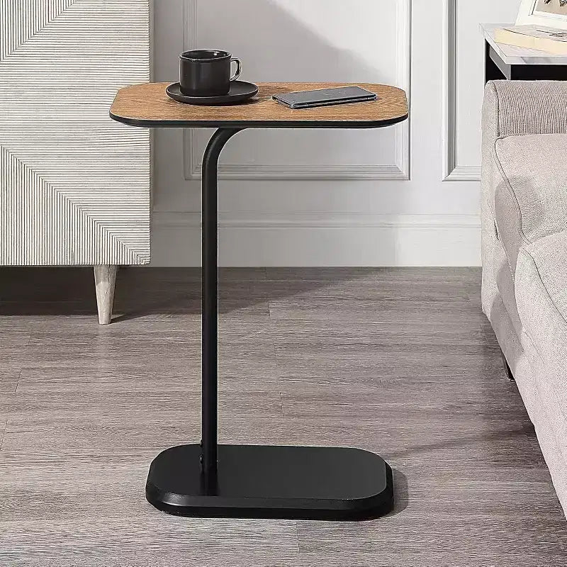 HomeStock Tavolino da Salotto Rettangolare in Legno Marrone, Altezza 64,13 cm, 1 Pezzo