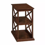 HomeStock Tavolino da Salotto Rettangolare in Legno Marrone 25 pollici A - 1 pezzo