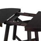 GDFStudio Joyce Tavolo da Pranzo Estensibile 58 in Legno Massiccio