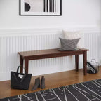 Jofran, panchina classica Simplicity in legno massello 48