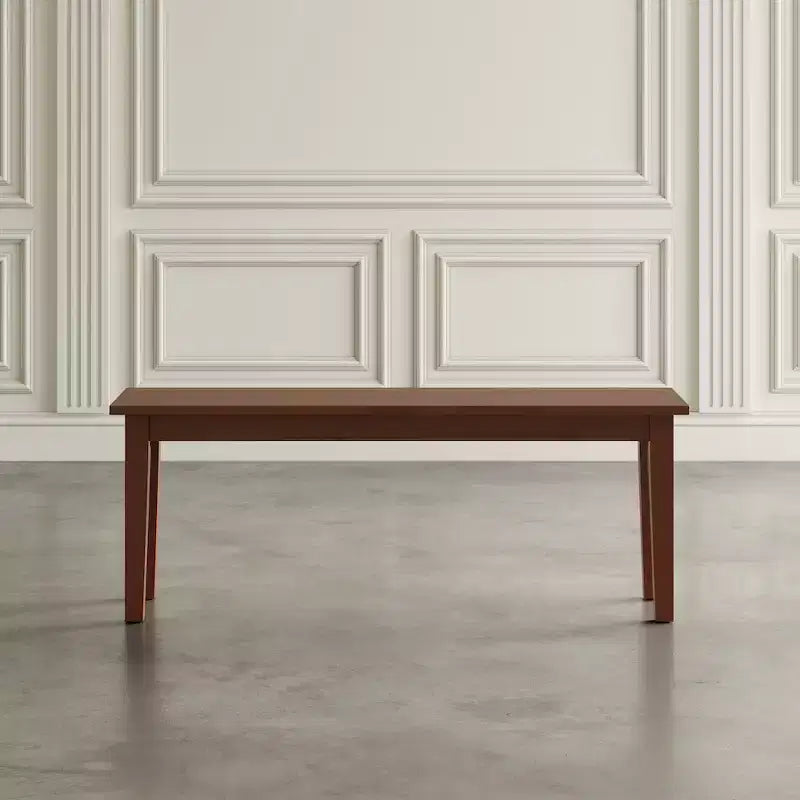 Jofran, panchina classica Simplicity in legno massello 48