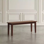 Jofran, panchina classica Simplicity in legno massello 48