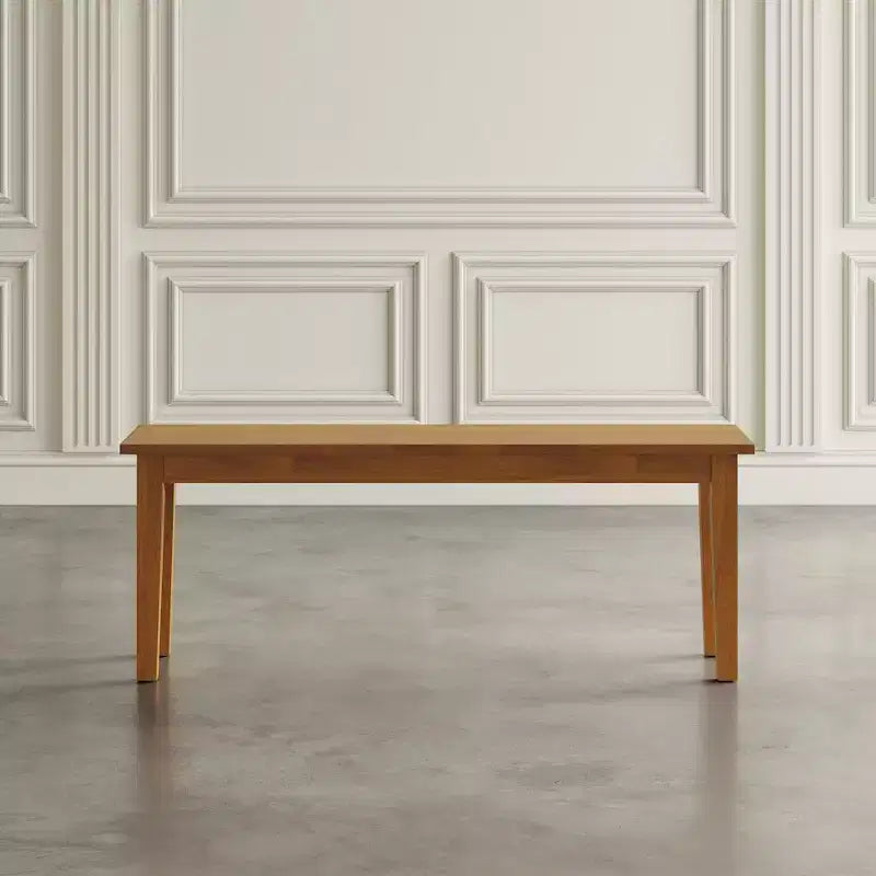 Jofran, panchina classica Simplicity in legno massello 48