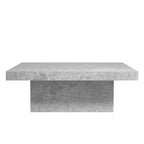 Tavolino da caffè Galano Block in legno multistrato, 35,4 L x 35,4 P x 12,2 A