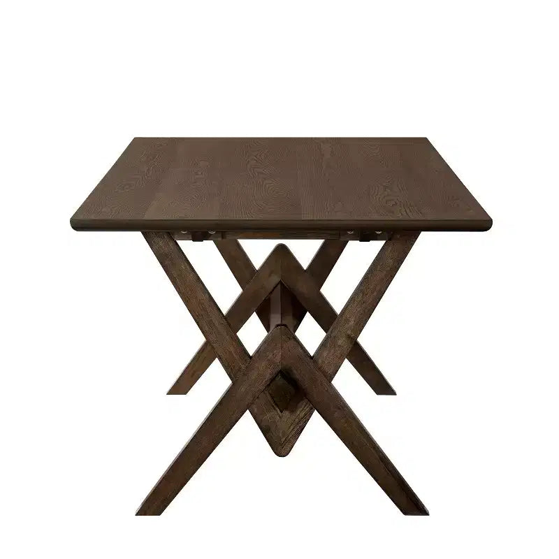 Christopher Knight Home Eleanor Tavolo da pranzo in legno 63 con base doppia a V