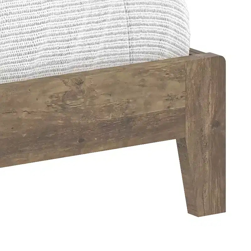 Letto Galano Queen Tiena Lencia con testiera in Rovere Nodoso