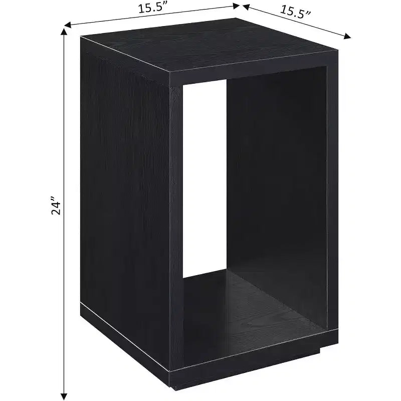 HomeStock Belmont Tavolino Finale Minimalista con Ampio Piano e Ripiano Inferiore, Design Elegante e Finitura Durevole Effetto Legno per l'Arredamento Domestico