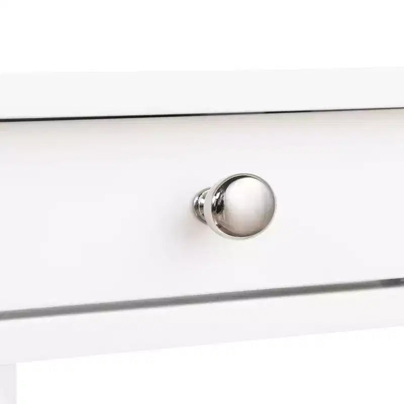 HomeStock Belmont Tavolino laterale con cassetto scorrevole, porte USB, presa di corrente e scaffali, Tavolino da salotto contemporaneo con contenitore