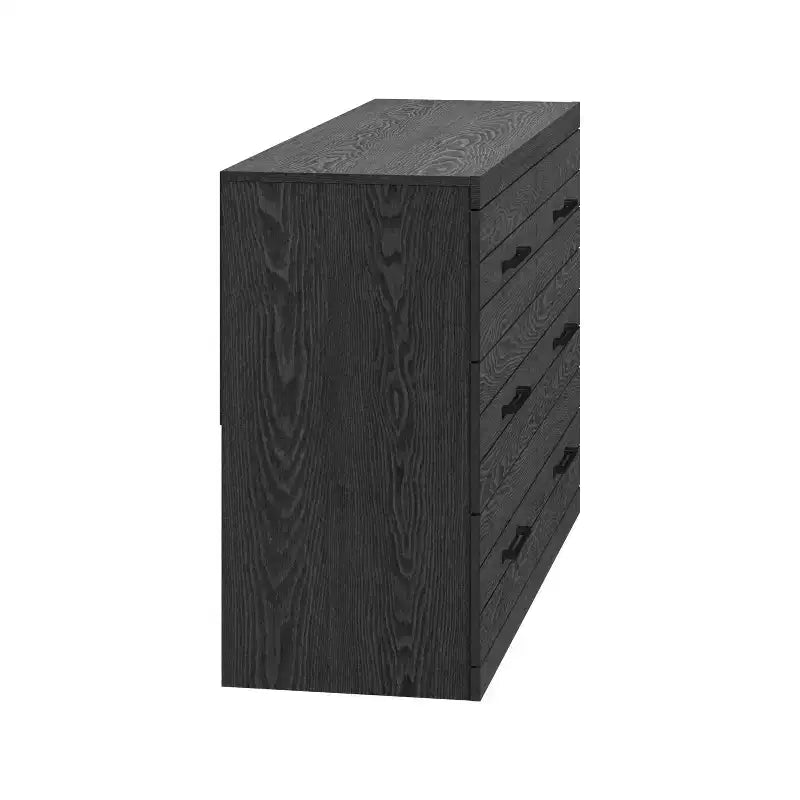 Cassettiera Galano Hamsper a 6 cassetti (Interlock) - Quercia Grigio Scuro