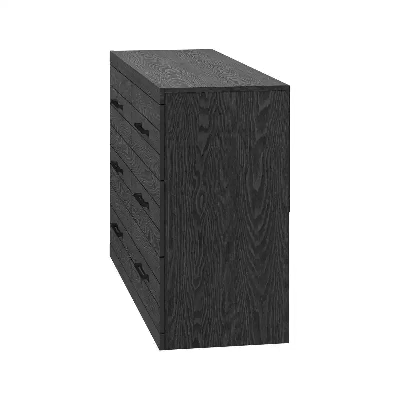 Cassettiera Galano Hamsper a 6 cassetti (Interlock) - Quercia Grigio Scuro