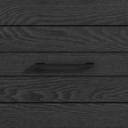 Cassettiera Galano Hamsper a 6 cassetti (Interlock) - Quercia Grigio Scuro