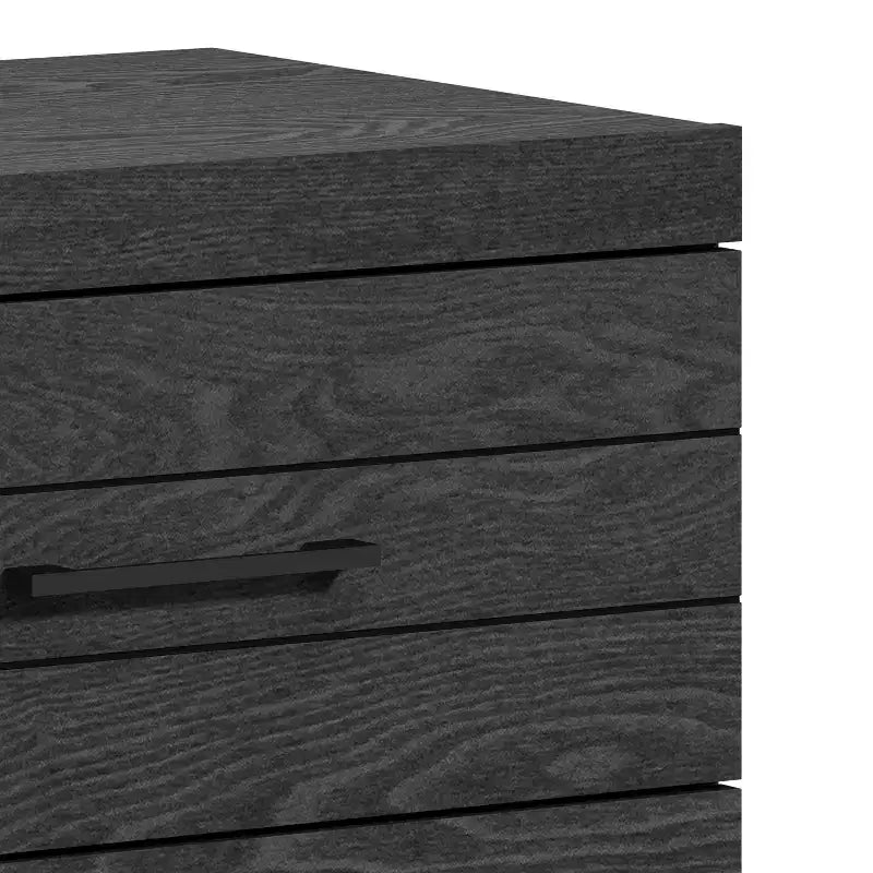 Cassettiera Galano Hamsper a 6 cassetti (Interlock) - Quercia Grigio Scuro