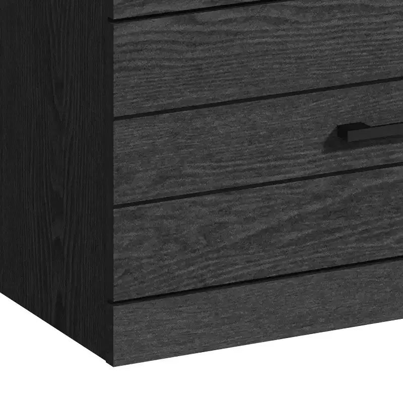 Cassettiera Galano Hamsper a 6 cassetti (Interlock) - Quercia Grigio Scuro