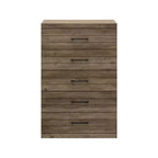 Cassettiera a 5 cassetti Galano Hamsper (interblocco) - Rovere nodoso