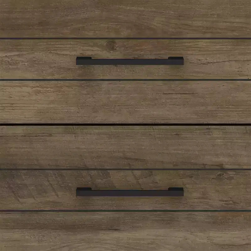 Cassettiera a 5 cassetti Galano Hamsper (interblocco) - Rovere nodoso
