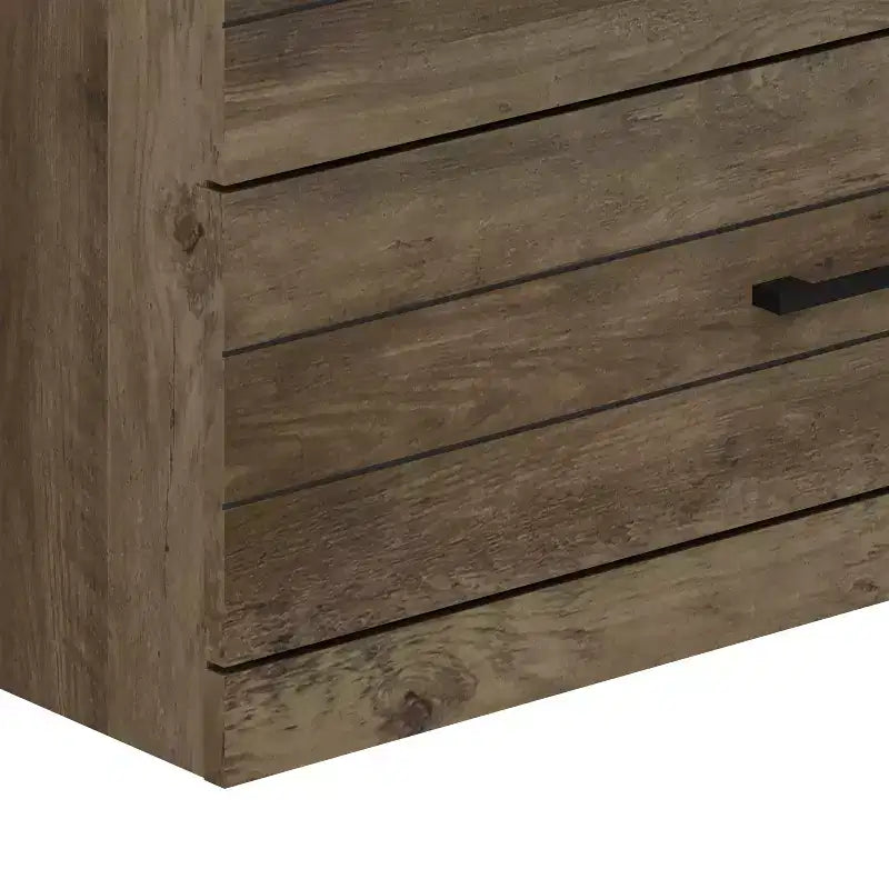 Cassettiera a 5 cassetti Galano Hamsper (interblocco) - Rovere nodoso