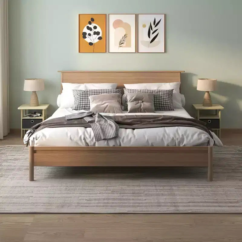 HOMLUX 1 comodino moderno con cassetto rimovibile e ripiano aperto