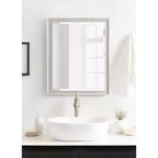 Specchio da parete rettangolare per bagno Kate e Laurel Dalphia